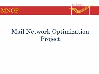 Mail Network Optimization Project