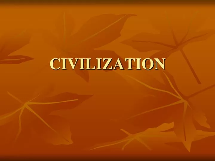 civilization