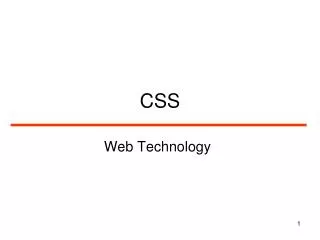 CSS