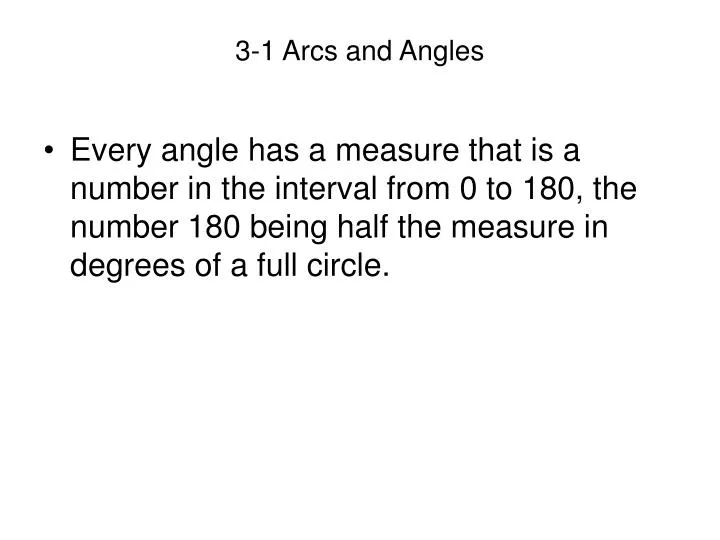 3 1 arcs and angles