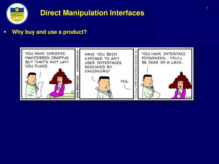 direct manipulation interfaces
