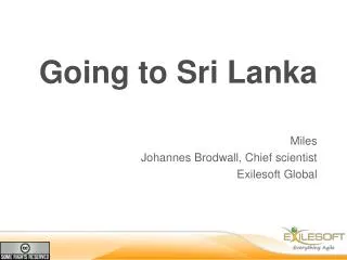 Going to Sri Lanka