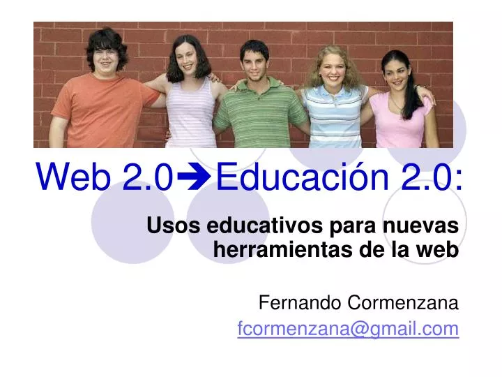 web 2 0 educaci n 2 0