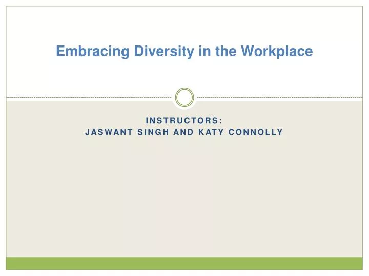 embracing diversity in the workplace