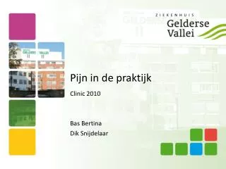 pijn in de praktijk