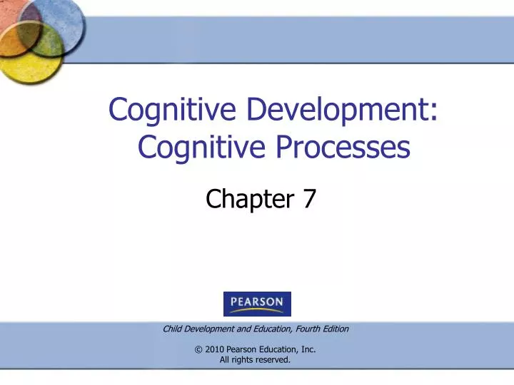 cognitive development cognitive processes
