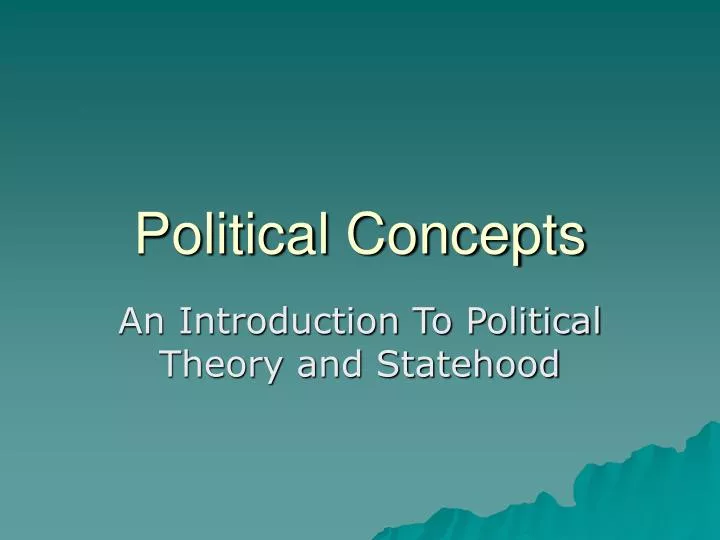 political concepts
