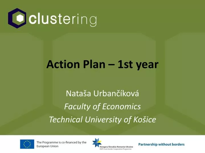 action plan 1st year