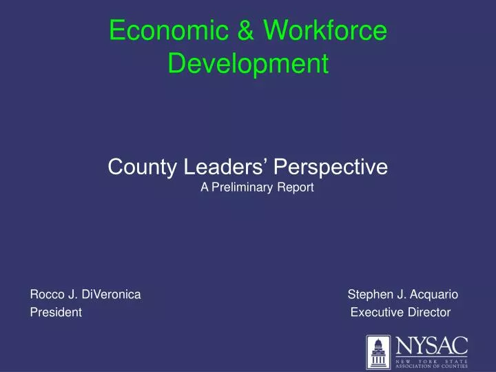 economic workforce development