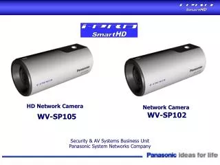 HD Network Camera WV-SP105