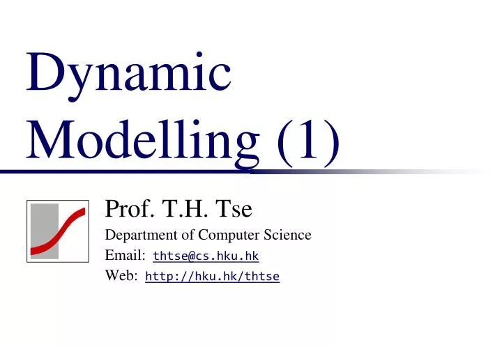 dynamic modelling 1