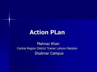 Action PLan