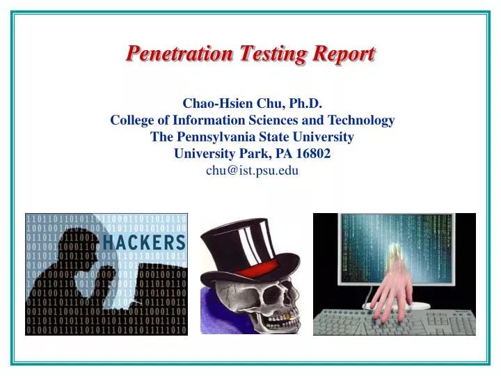 penetration testing report
