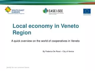 Local economy in Veneto Region