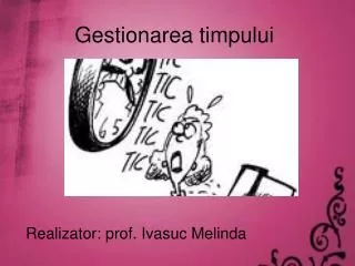 gestionarea timpului