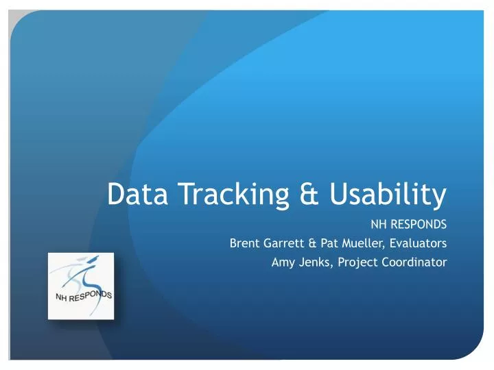 data tracking usability