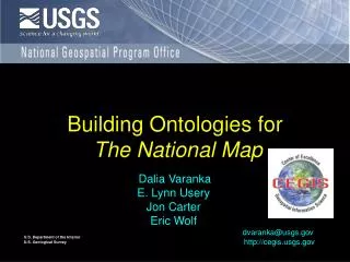 Building Ontologies for The National Map