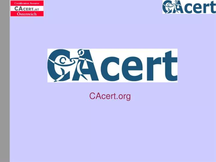 cacert org