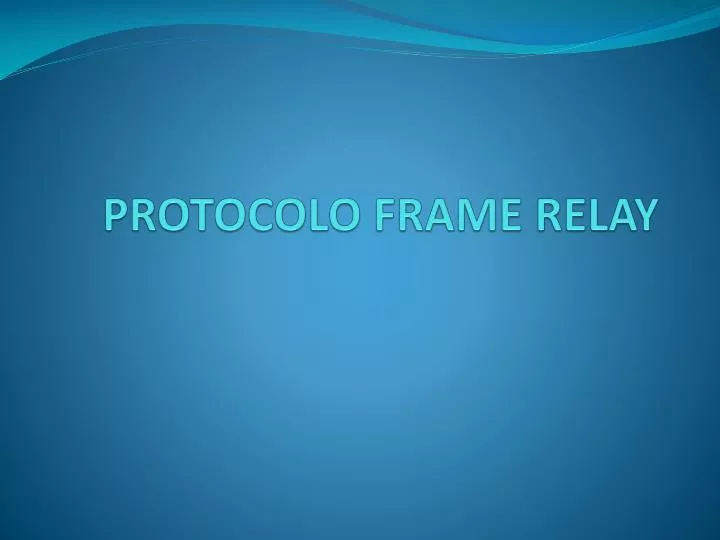 protocolo frame relay