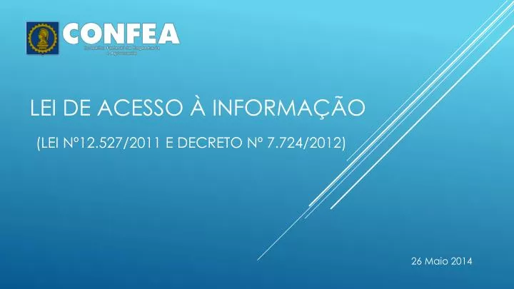 lei de acesso informa o lei n 12 527 2011 e decreto n 7 724 2012