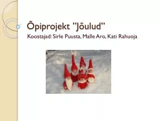 piprojekt j ulud