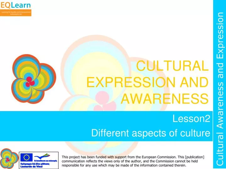 cultural expression and awareness