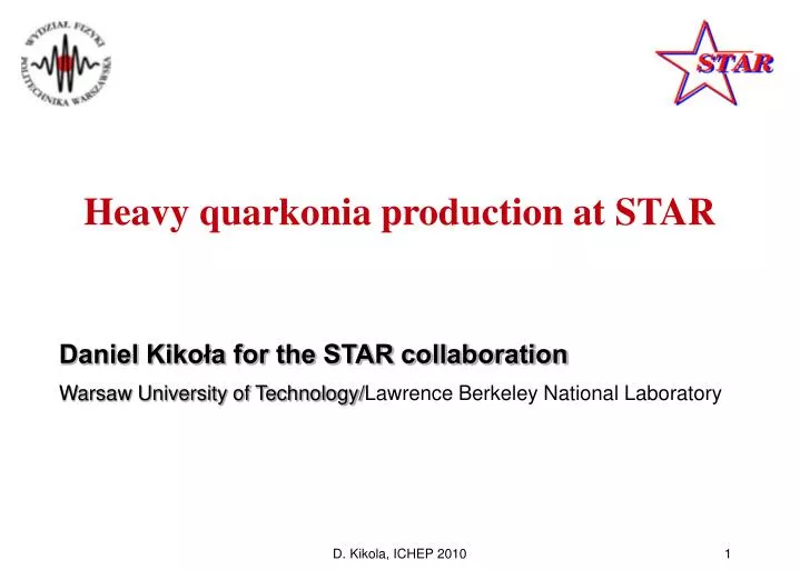 heavy quarkonia production at star