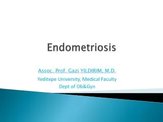 Endometriosis