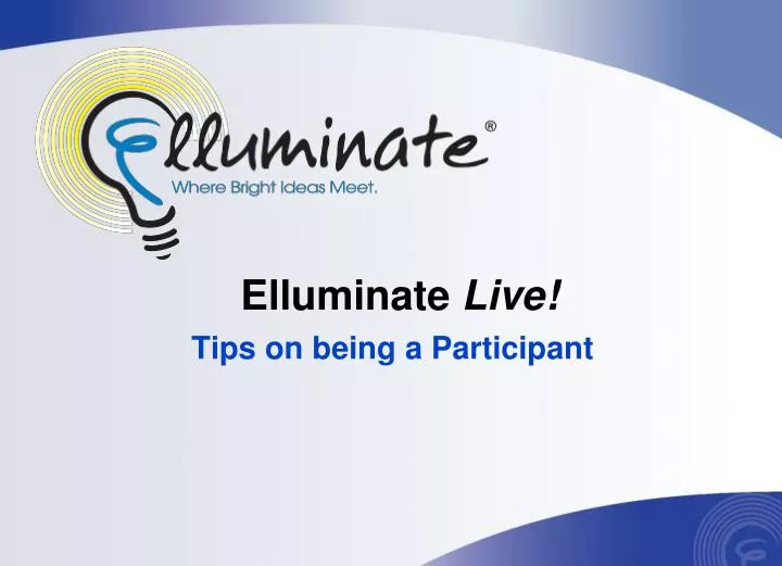 elluminate live