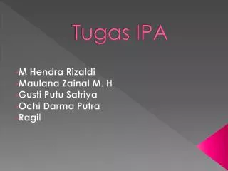 tugas ipa