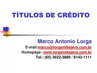 t tulos de cr dito