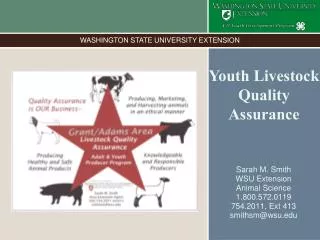 Youth Livestock Quality Assurance