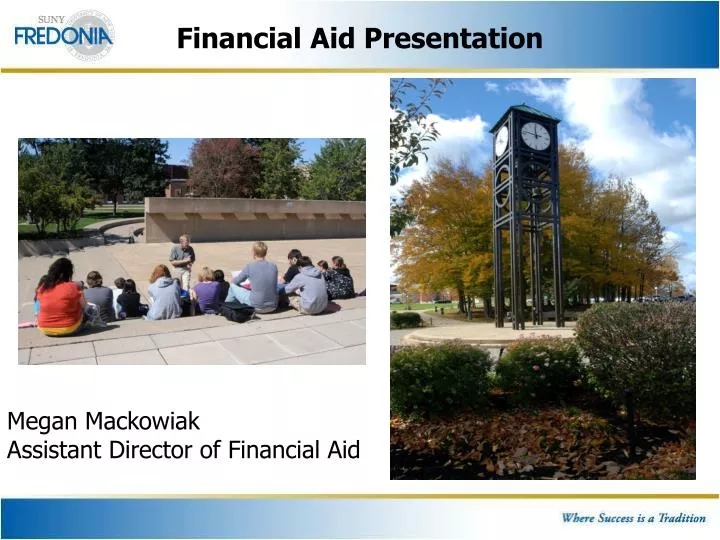 financial aid presentation