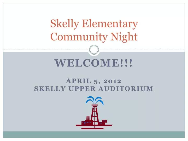skelly elementary community night