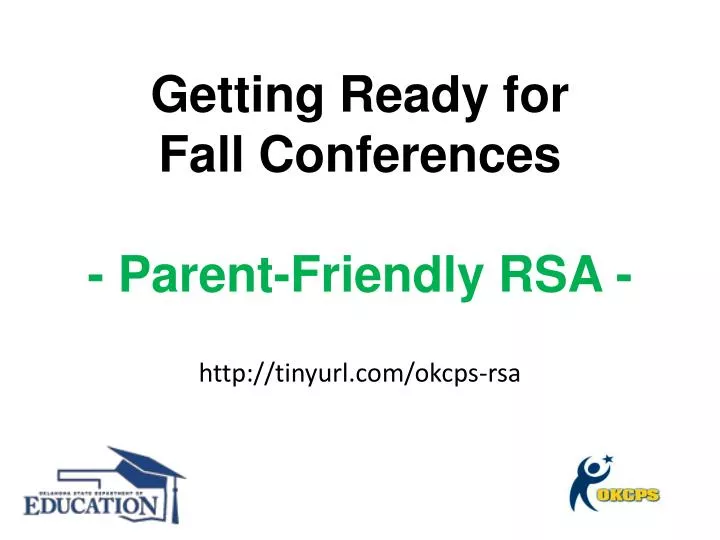 getting ready for fall conferences parent friendly rsa