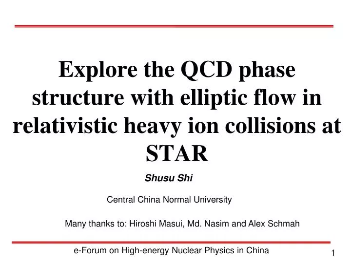 explore the qcd phase structure with elliptic flow in relativistic heavy ion collisions at star