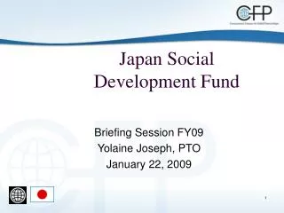 Japan Social Development Fund