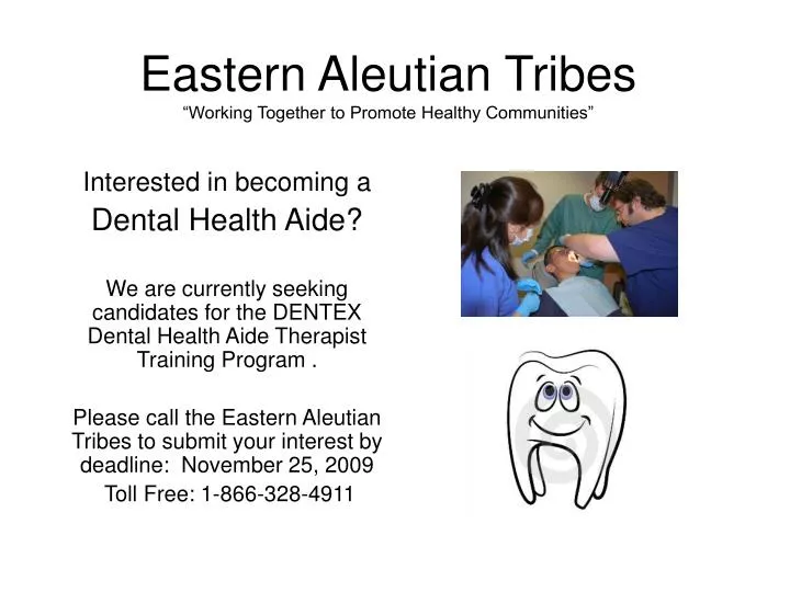 eastern aleutian tribes working together to promote healthy communities