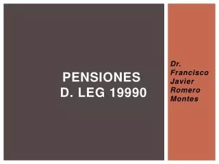 pensiones d leg 19990