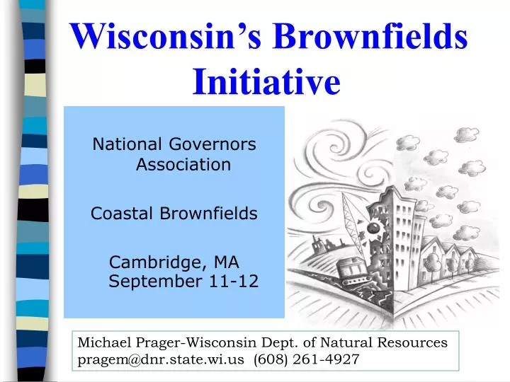 wisconsin s brownfields initiative