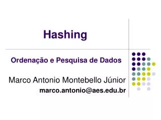 hashing