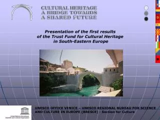 Presentation of the first results of the Trust Fund for Cultural Heritage
