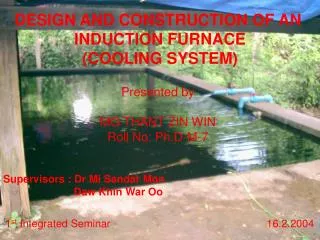 1 st Integrated Seminar 16.2.2004