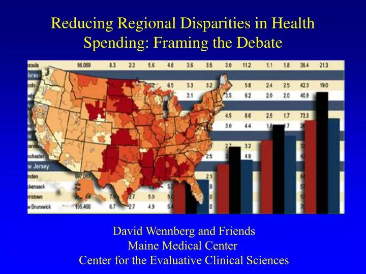 reducing regional disparities in health spending framing the debate