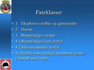 fareklasser