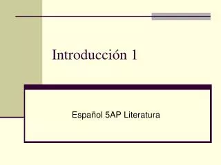 introducci n 1