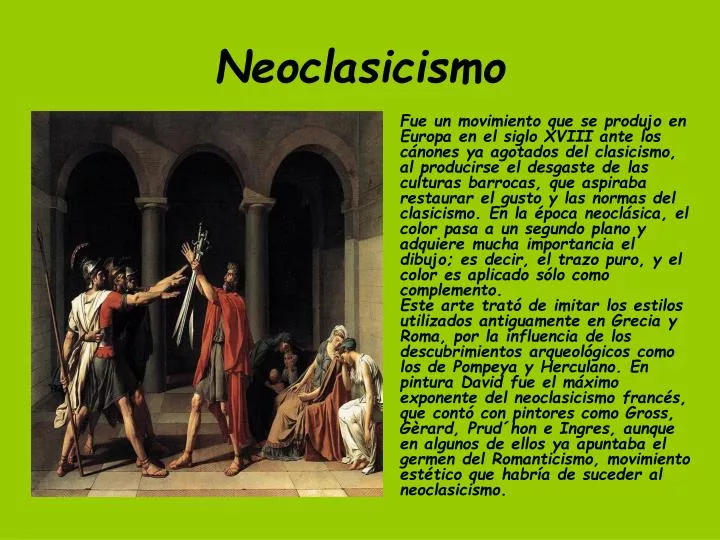 neoclasicismo