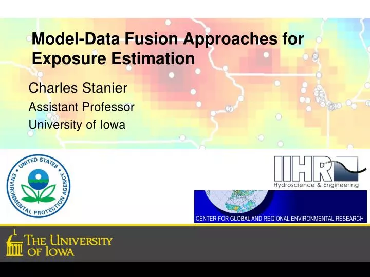 model data fusion approaches for exposure estimation