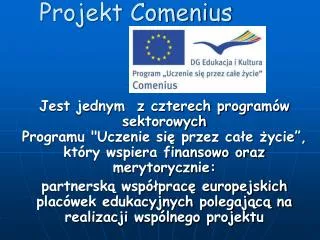 projekt comenius