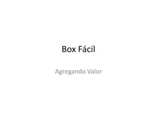 box f cil